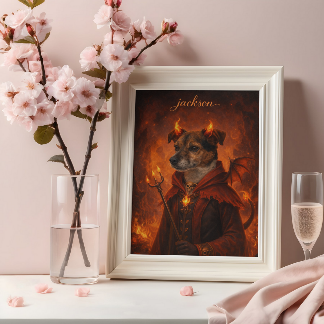 Devil Pet Portrait