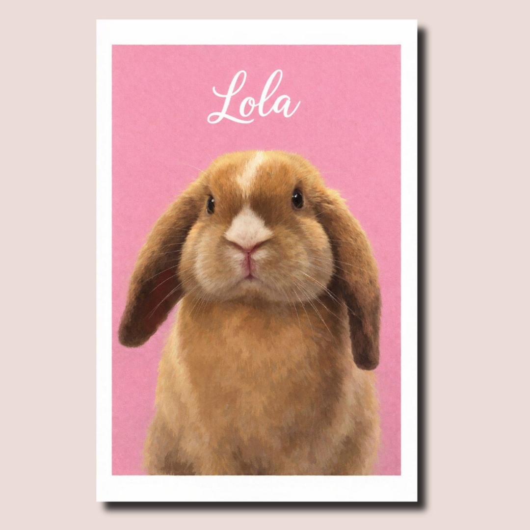 Classic Pet Portrait