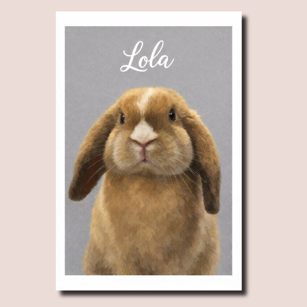 Classic Pet Portrait